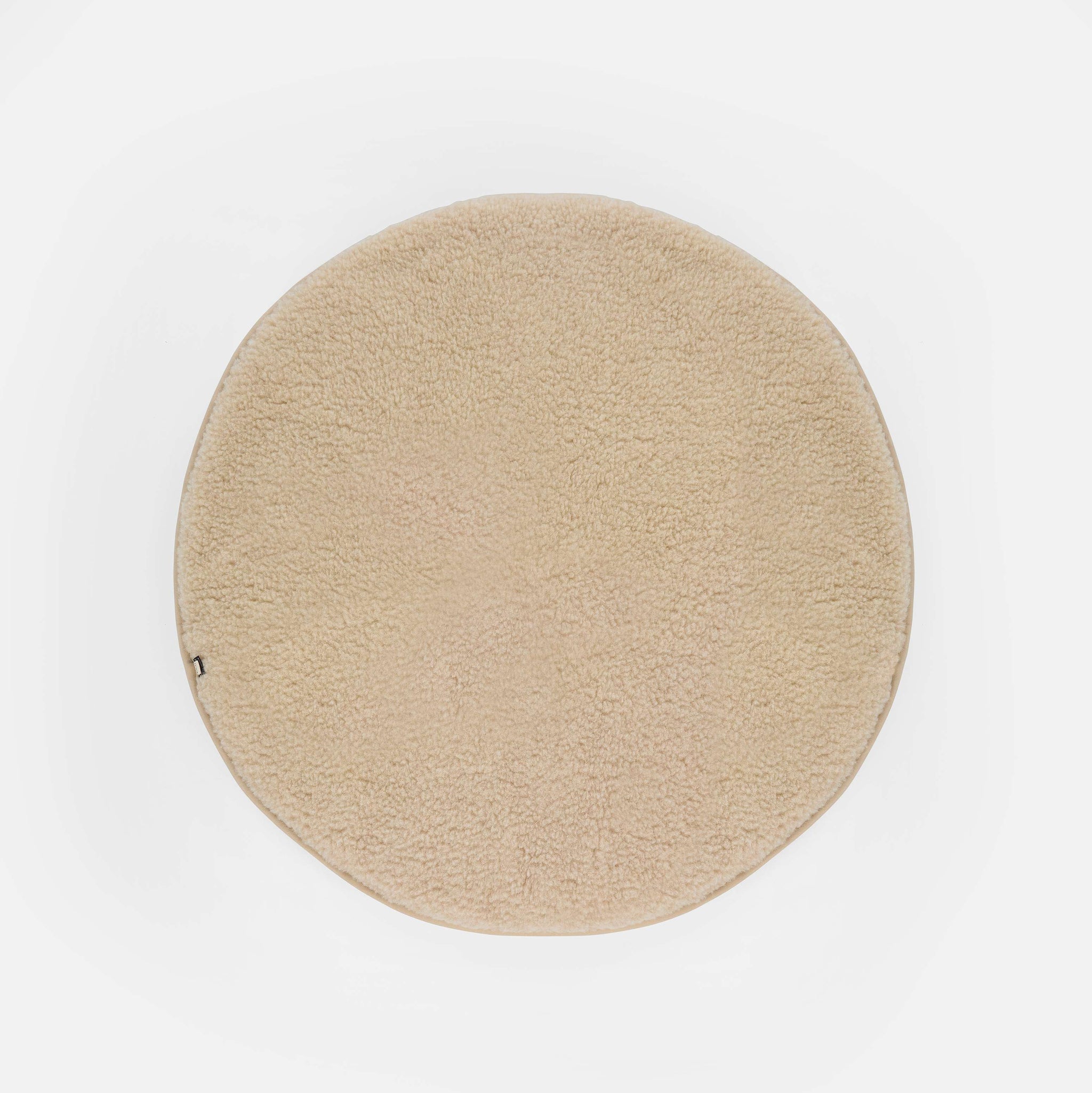 Rond boxkleed van Merinowol - 90cm