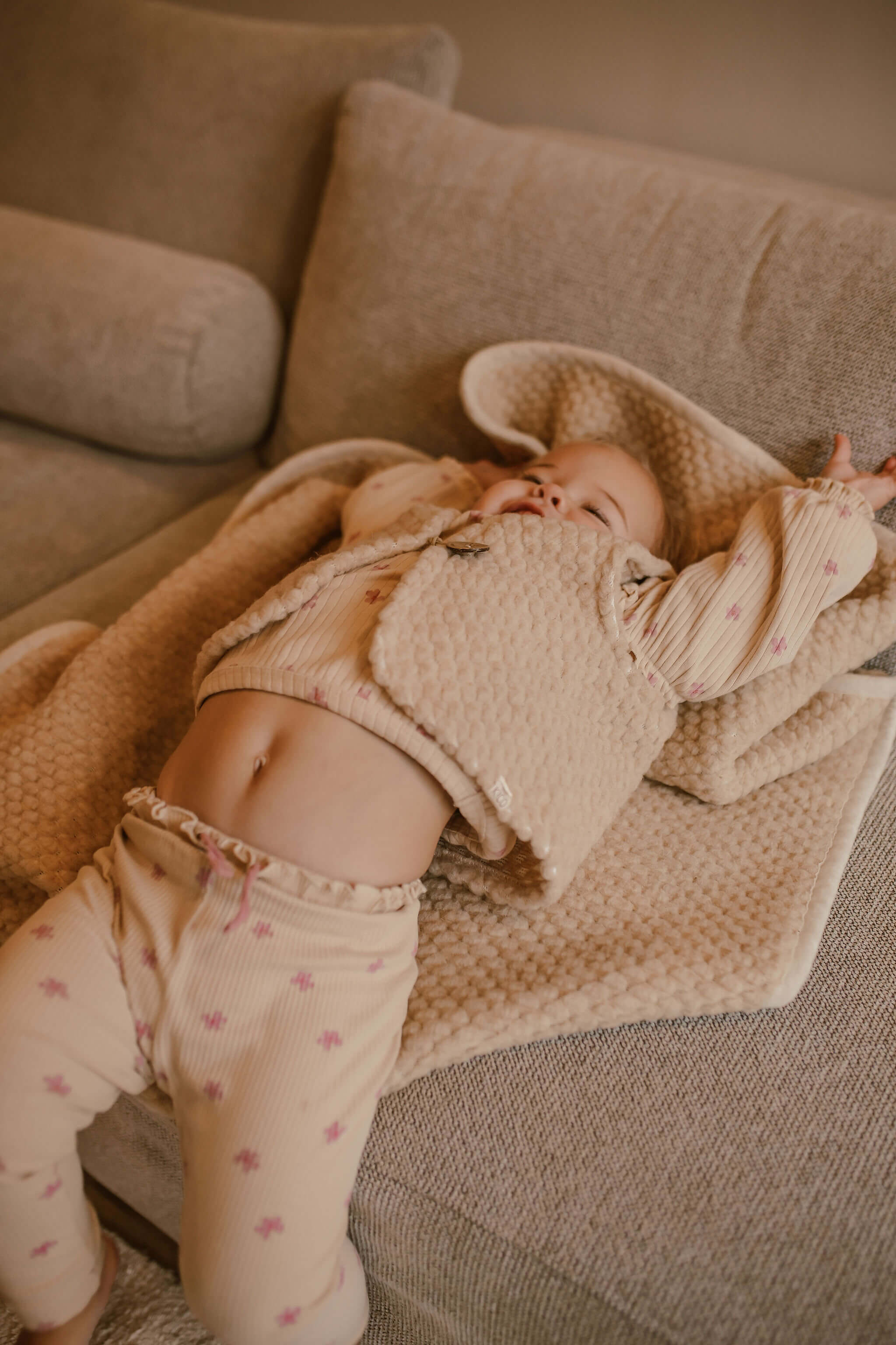 Baby deken bouclé - Merinowol