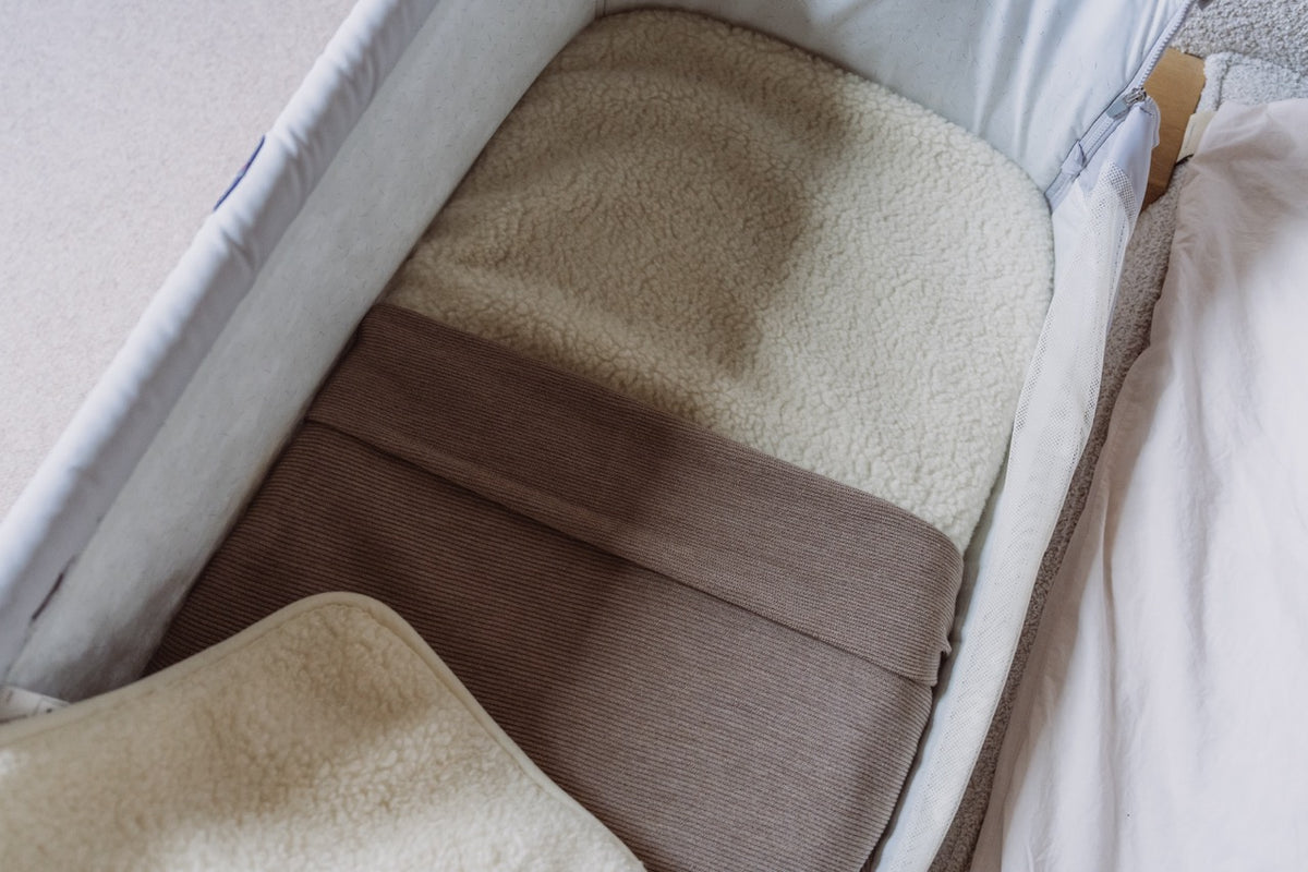 Hoeslaken voor Co-sleeper - Merinowol (50x90)