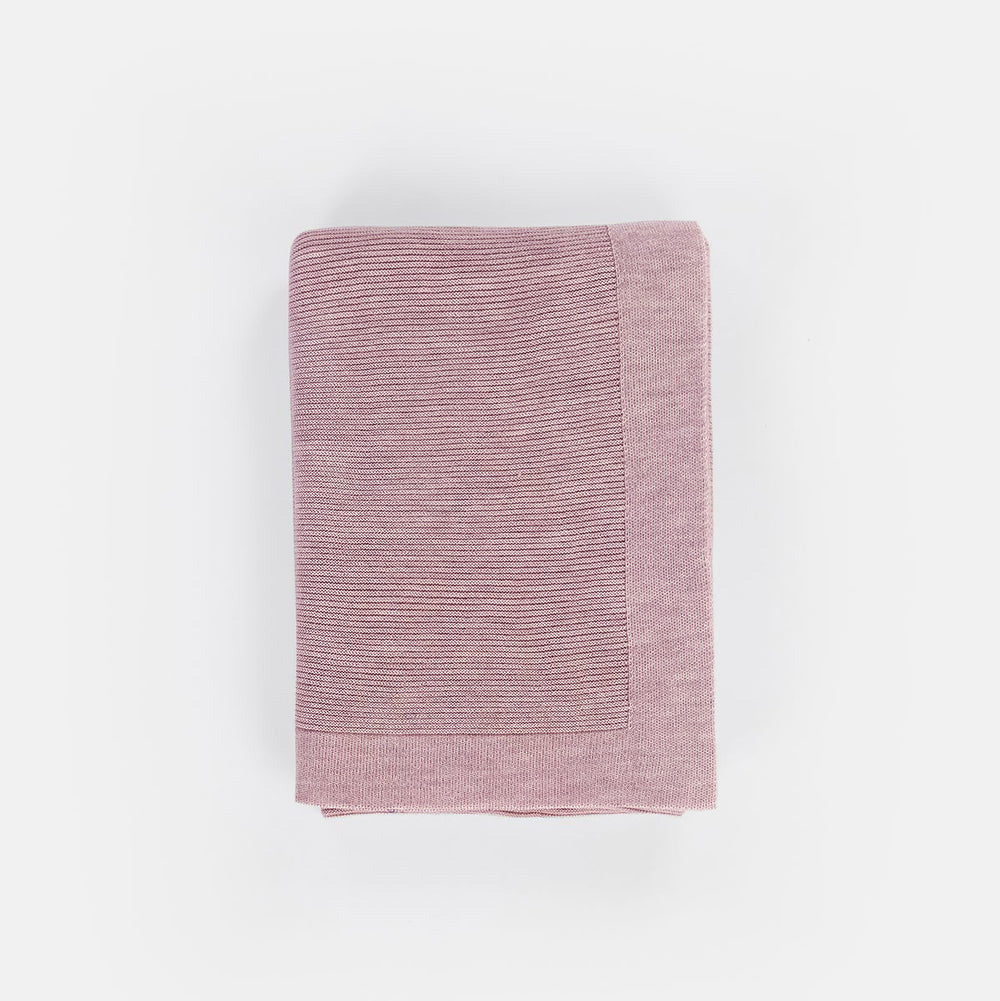 Ledikant deken (100x140cm) - Knitted - Merinowol