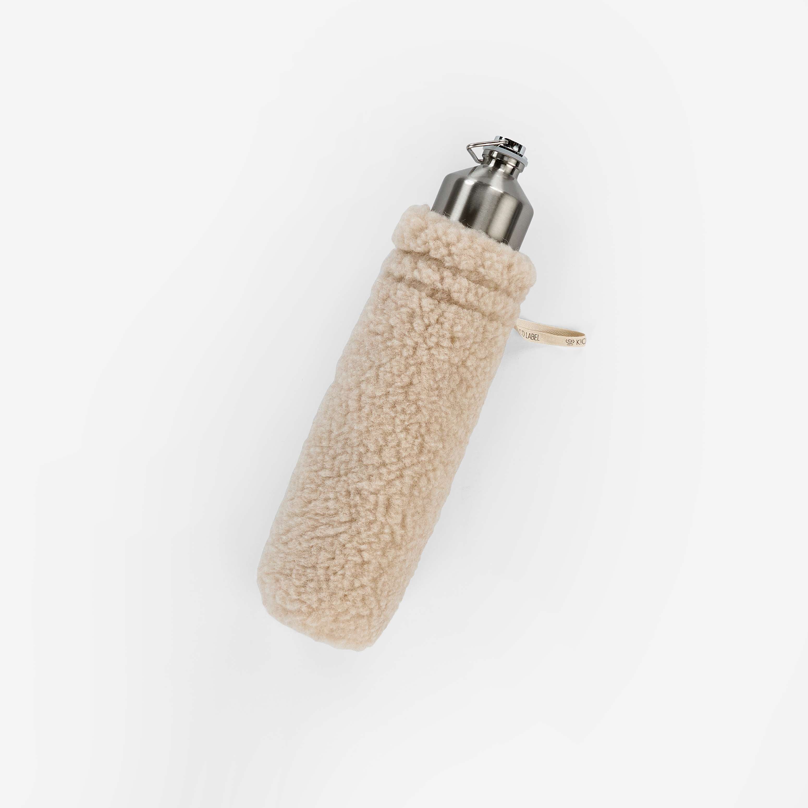 洋楽 KNIT WIT - DA KROW Kruikenzak van 100% Merinowol | In Naturel & Beige