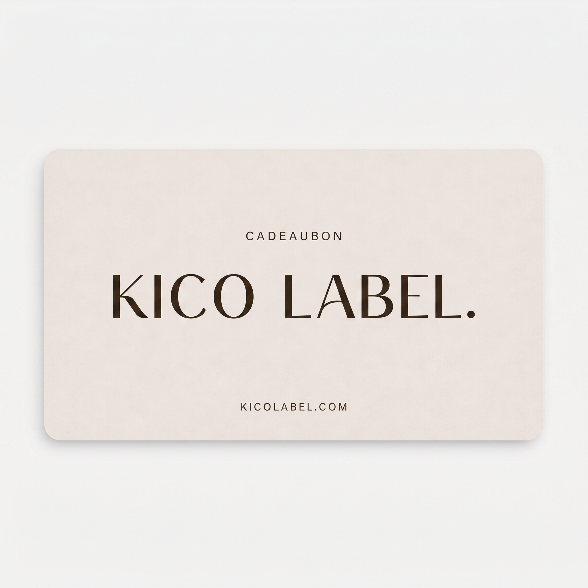 Digitale cadeaubon
