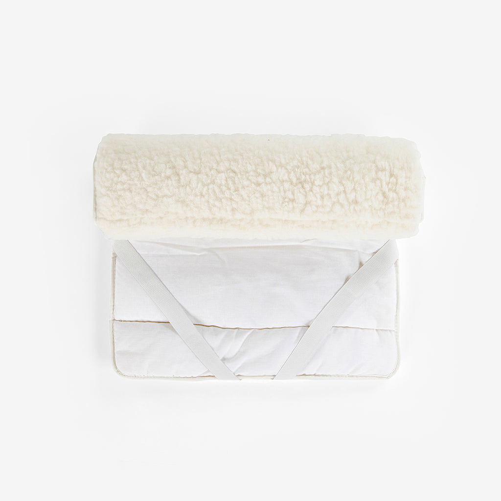 Merino reversible mattress topper PERUGIANO 100% Merino Wool THICK