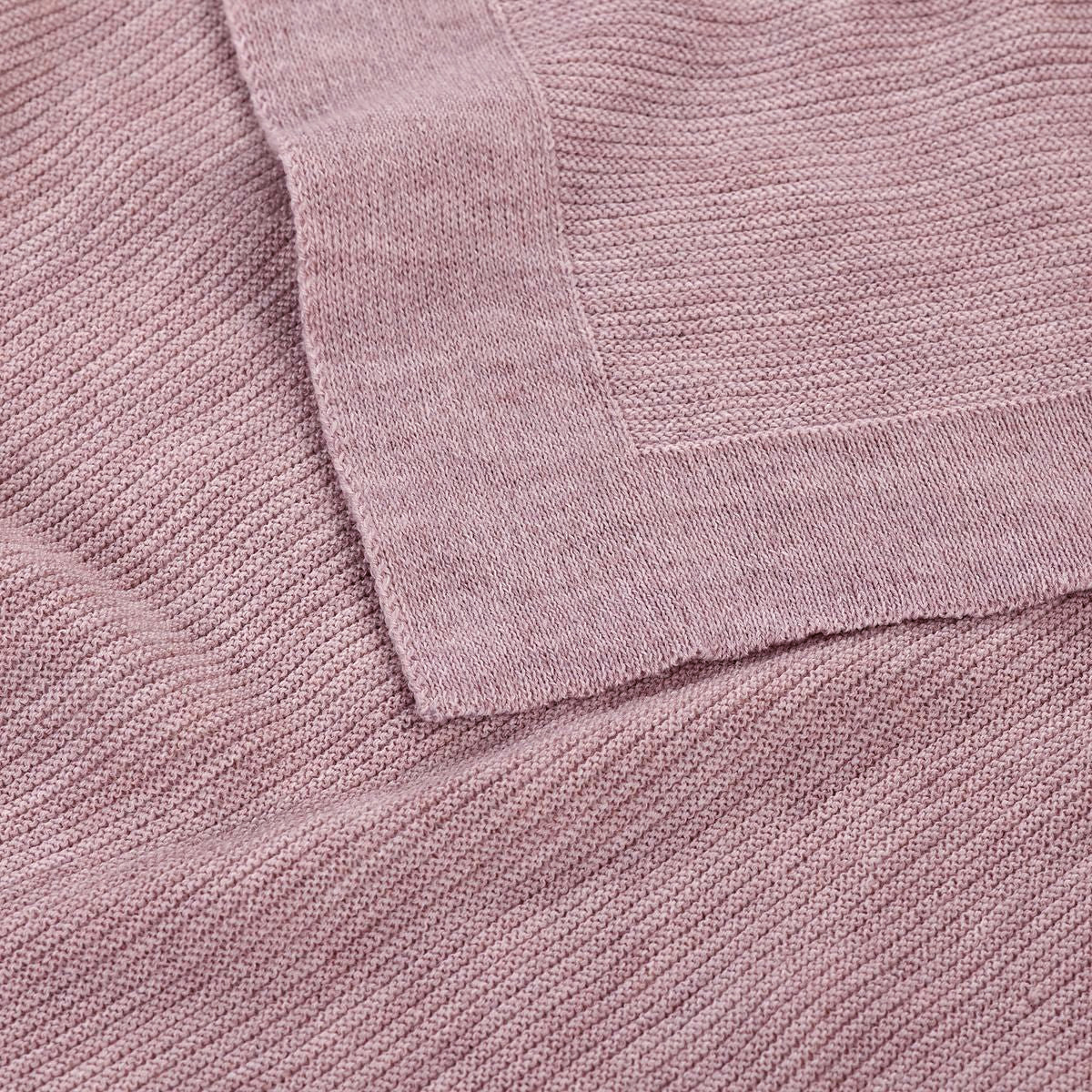 Ledikant deken (100x140cm) - Knitted - Merinowol