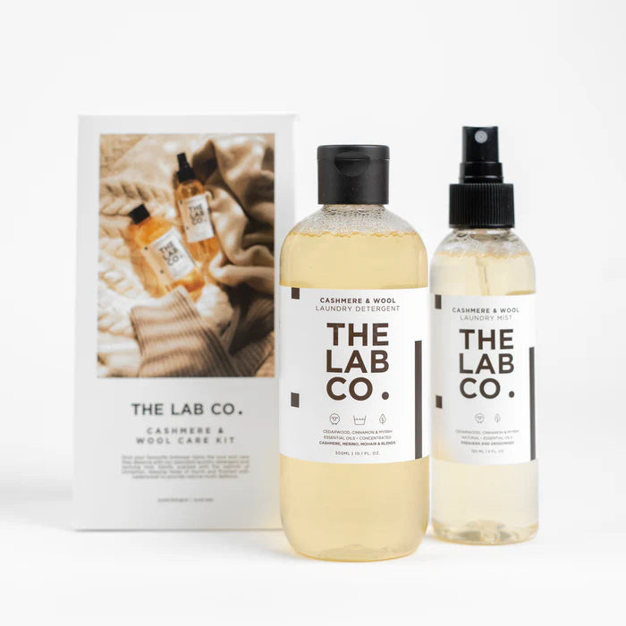 wol wasmiddel en textiel spray van the lab co.